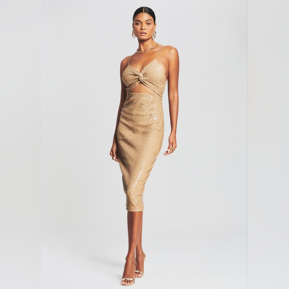 NWT Retrofete Sariah Sequin Knit Dress | XL